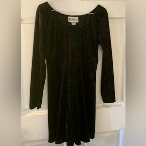 Rampage Vintage Sexy Velvet Mini Cocktail Dress